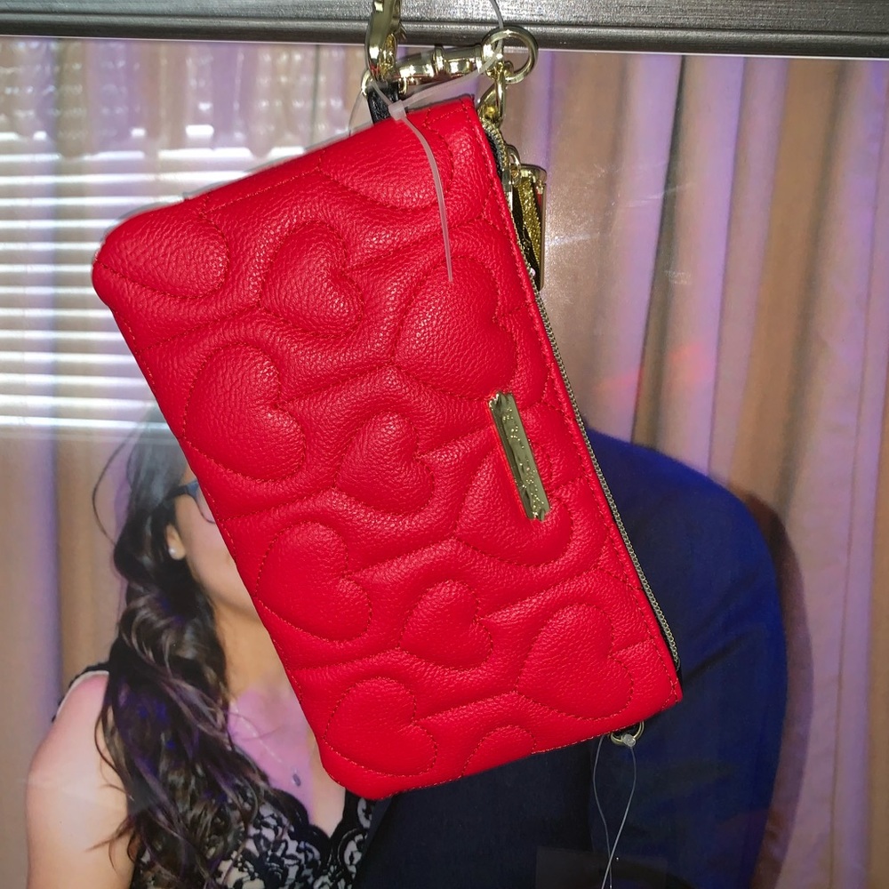 Betsy Johnson Charger Mini Purse